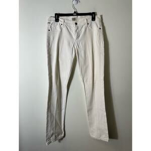Citizens Of Humanity Eisen White Straight Leg Pants